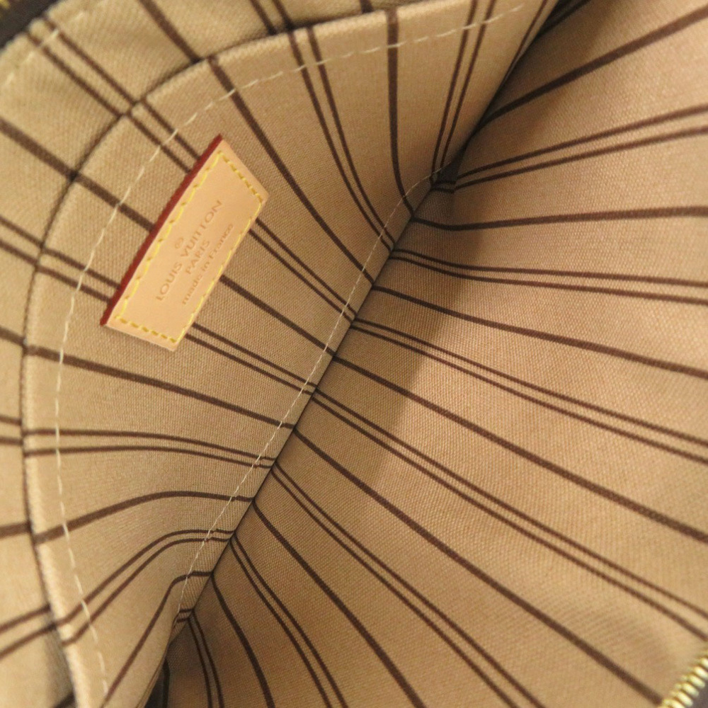 LOUIS VUITTON Brown Monogram Neverfull Pouch - Picture 4 of 7